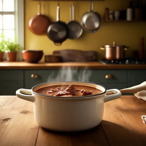 व्यंजन: पारंपरिक केंटुकी बेकन दूध ग्रेवी (Old-Time Kentucky Bacon Milk Gravy) बिस्कुट्स के लिए