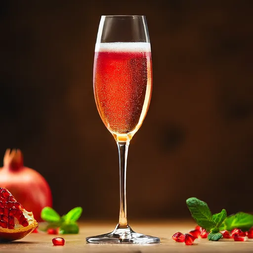 Mimosa al melograno