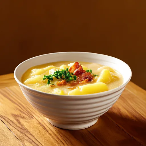 Soupe de pommes de terre au Cookeur Lent avec Crème Épaisse