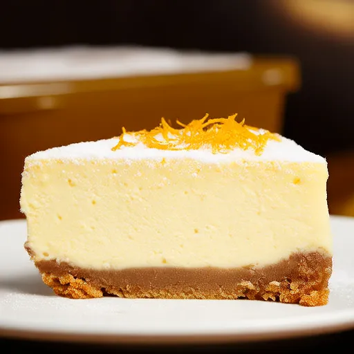 Barras de Cheesecake de Limão