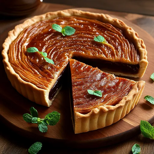 Torta Tradicional de Ruibarbo
