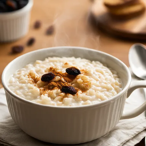 أرز بالحليب في القدر الفوري