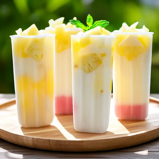 Tropical Yogurt Pops