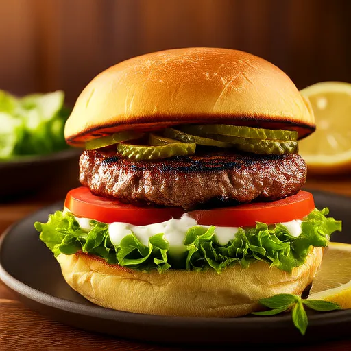 Hamburger Gyro alla Griglia