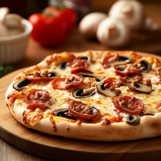 Champiñones Rellenos de Pizza