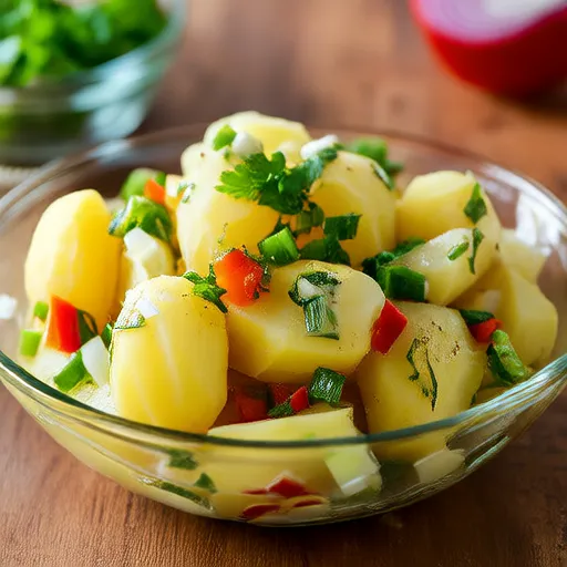 Salad Khoai Tây và Ớt Chuông