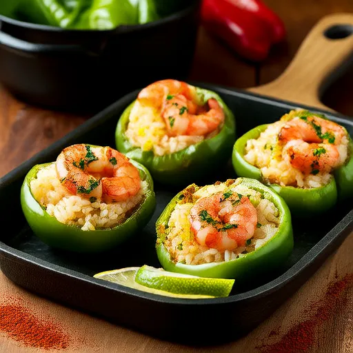Cajun Style Stuffed Peppers