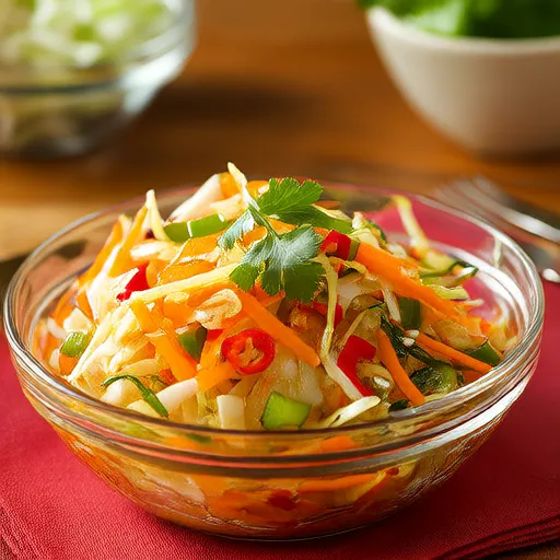Insalata di cavolo cappuccio piccante dello Southwest