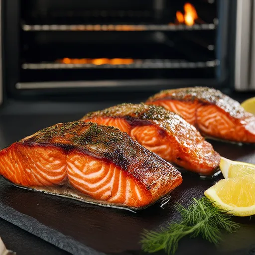 Smoky Mustard-Maple Salmon