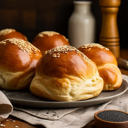 Roti Challah Gandum Utuh Madu