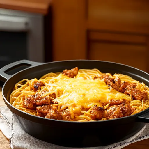 简单一锅鸡肉意面