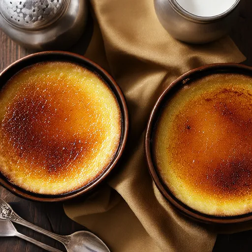 Simple Crème Brûlée Dessert