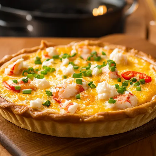 Quiche au crabe facile