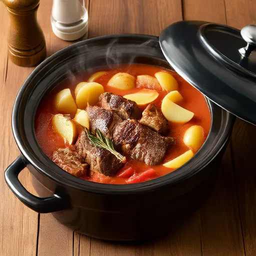 Caçarola de Bife Redondo