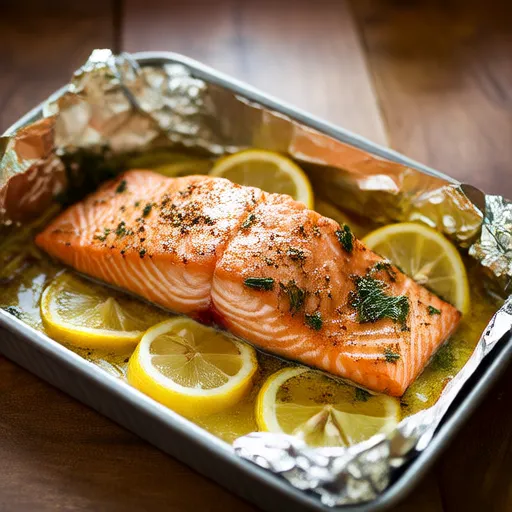 Salmone al cartoccio
