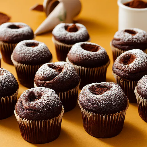 Cupcakes Surpresa de Chocolate