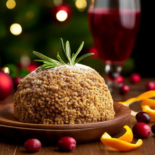 Bola de Queijo com Cranberry