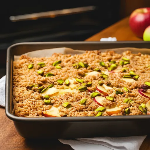 Bánh Táo Hạt Pistachio Giòn