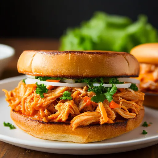 Sándwiches de Pollo César en Olla Lenta