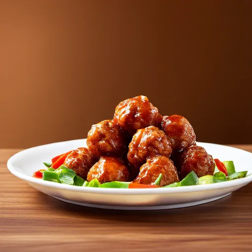 姜味鸡肉丸
