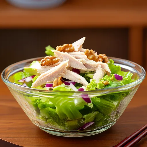 山核桃鸡肉沙拉