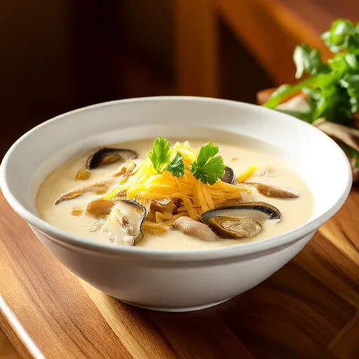 Chowder aux pétoncles crémeux