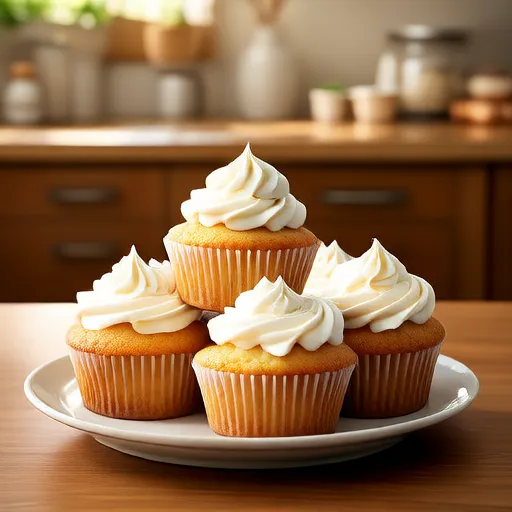 Cupcakes de Baunilha Feitos na Hora