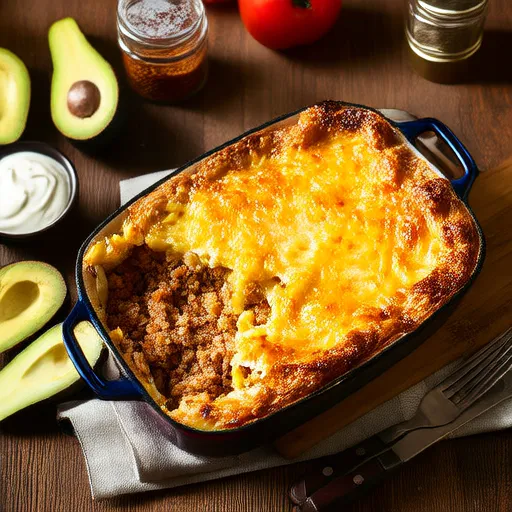 Keto Tex-Mex Thịt Bò Xay Nướng
