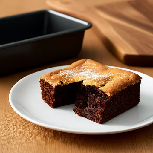 Brownies de Baunilha Sem Laticínios