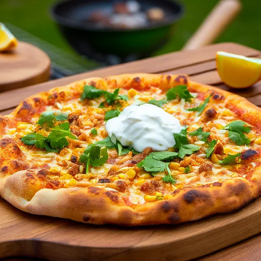 Pizza Elote