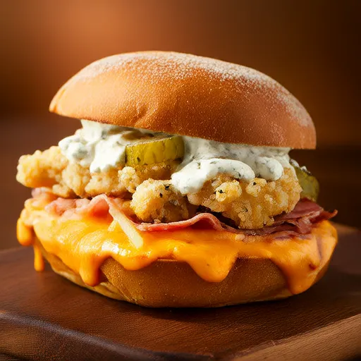 Chicken Cordon Bleu Sandwich