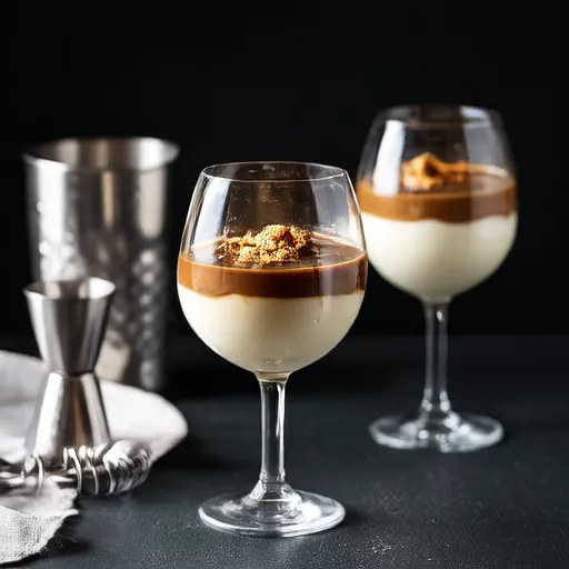 White Russian Pudding Shot