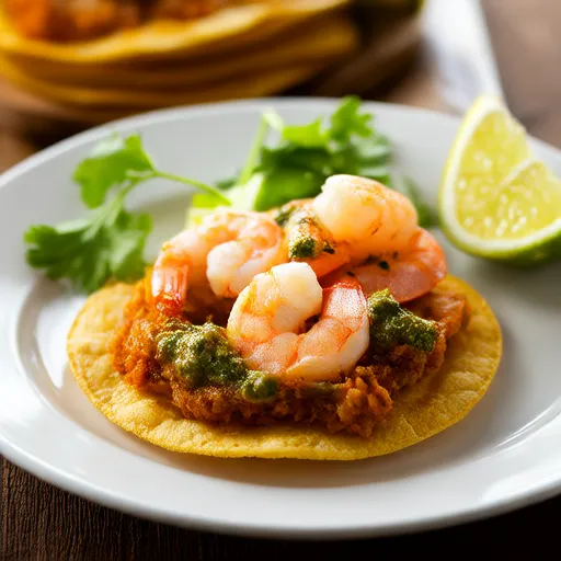 Shrimp Tacos with Cilantro-Lime Crema