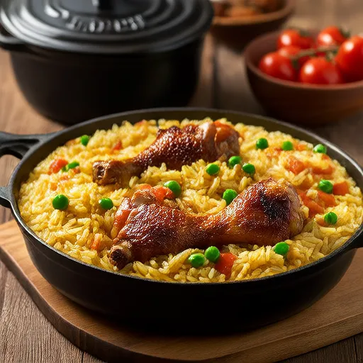 Arroz con Pollo (Tavuk ve Pirinç)