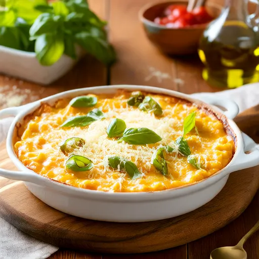 치즈 폴렌타 캐서롤