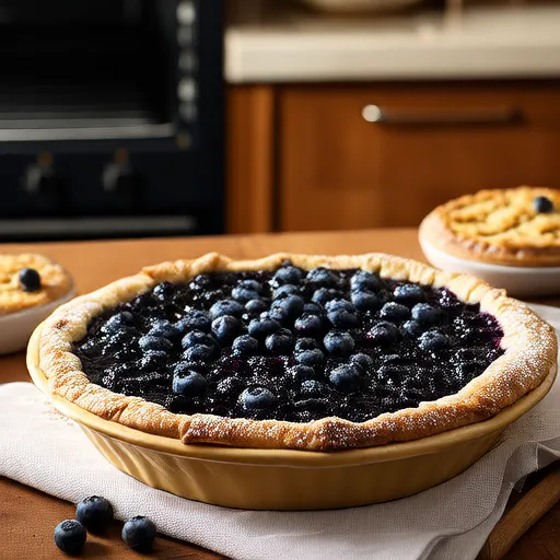 Kelezatan Pai Blueberry yang Sempurna