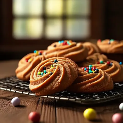 Chocolate Press Cookies