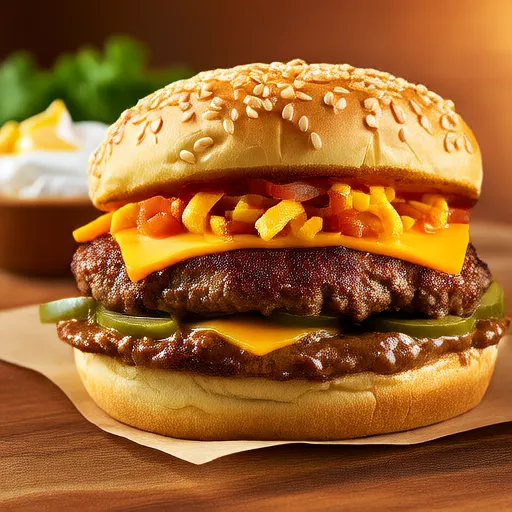 Cheeseburger Garbage Bread