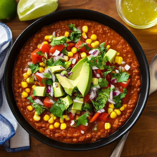 Salsa di coriandolo, fagioli neri e mais di Heather