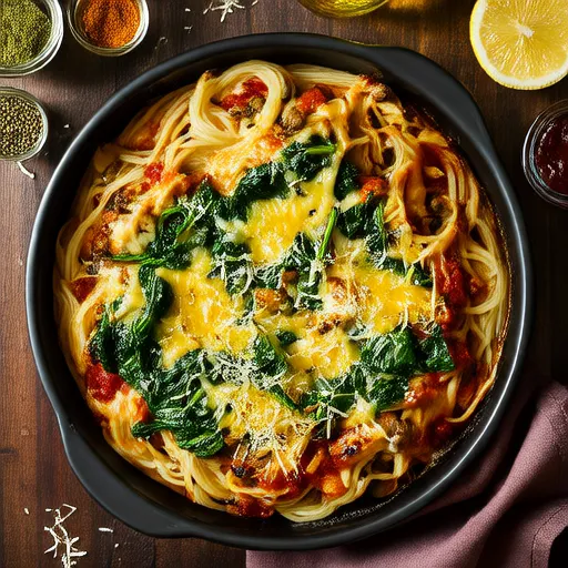 Lasagna Bayam dan Kalkun yang Lezat