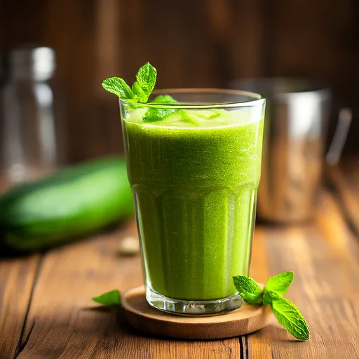 Smoothie à la courgette