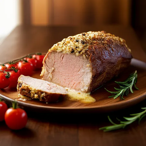 Creamy Mushroom Meatloaf