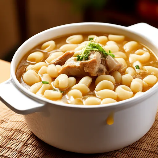 快速简便的鸡肉炖面团
