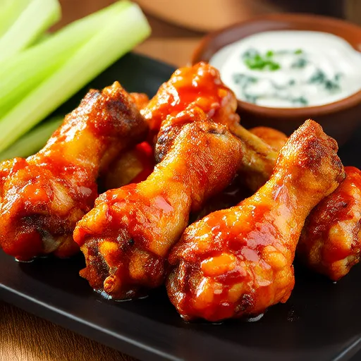 Cánh gà sốt Buffalo kiểu nhà hàng nhưng lành mạnh hơn