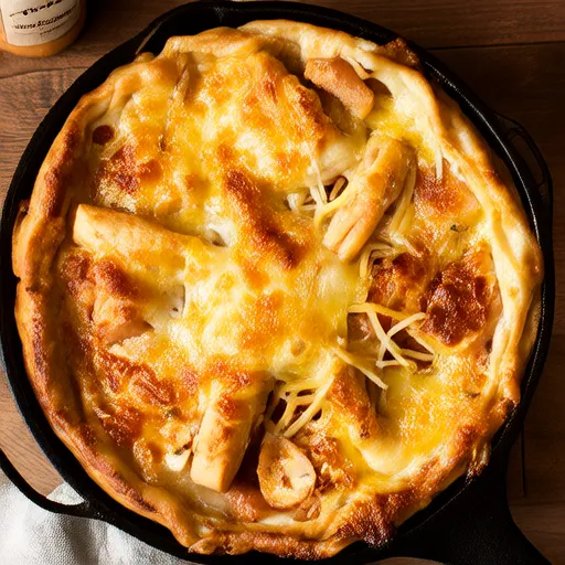 Fantástico Casserole de Frango Cordon Bleu