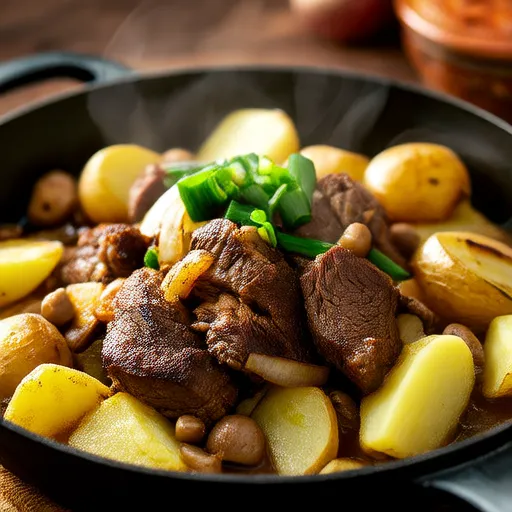 剩余烤牛肉杂烩