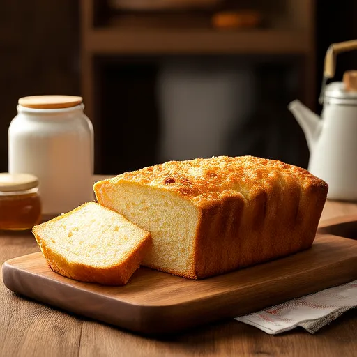 Pane di mais alla panna acida