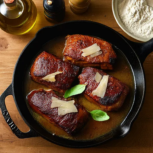 Pork Saltimbocca