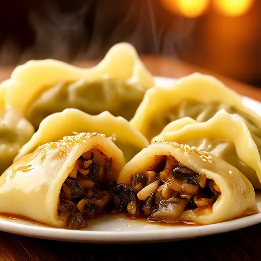 俄罗斯饺子（配土豆和蘑菇）