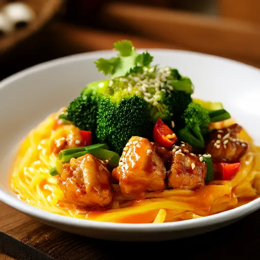 Spaghetti Squash Pad Thai